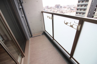 【バルコニー】 | エグゼ阿倍野 | 広々としたバルコニーです