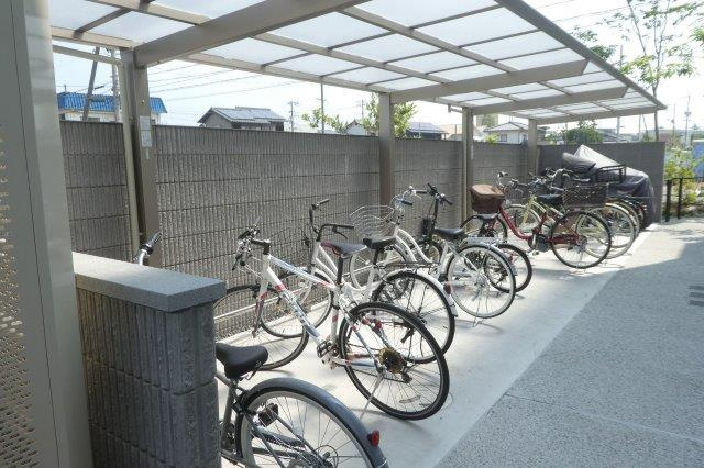 アルビレオのその他共用部分|駐輪場