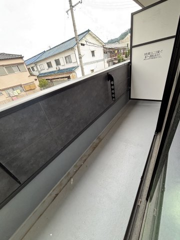 ESCALA四條畷のバルコニー