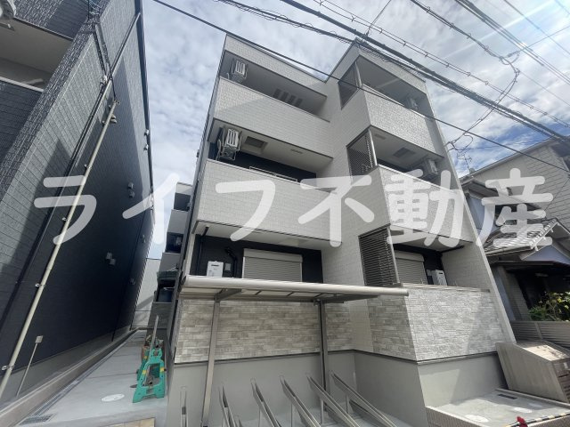 フジパレス長田サウスの外観|おしゃれな外観です