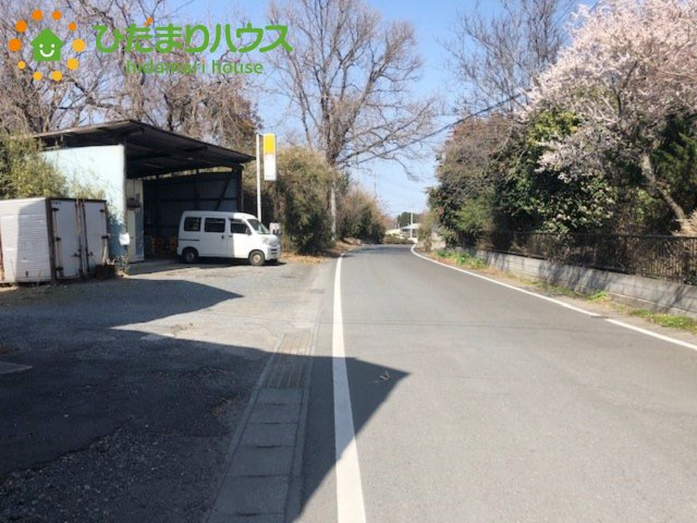 【前面道路含む現地写真】 | 水戸市元石川町　売地　99坪