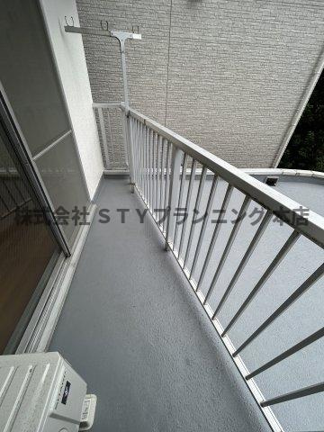 仲介手数料０円！LanArcビルのバルコニー