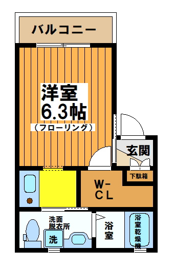【間取り】 | グロースフル笹塚