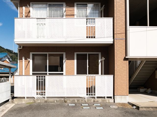 サンハイツⅣのバルコニー