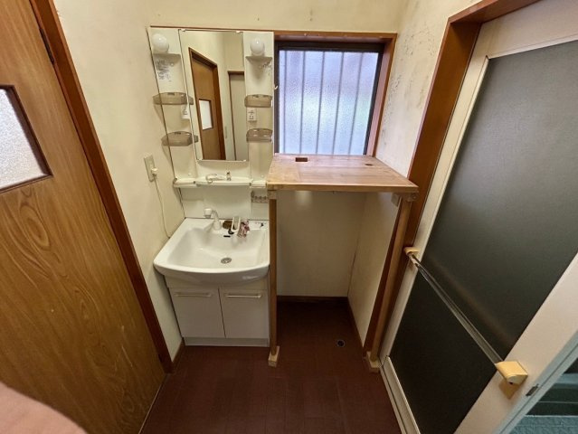 渕上　平屋中古戸建　の脱衣所