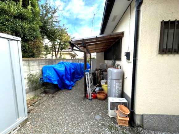 渕上　平屋中古戸建　の庭