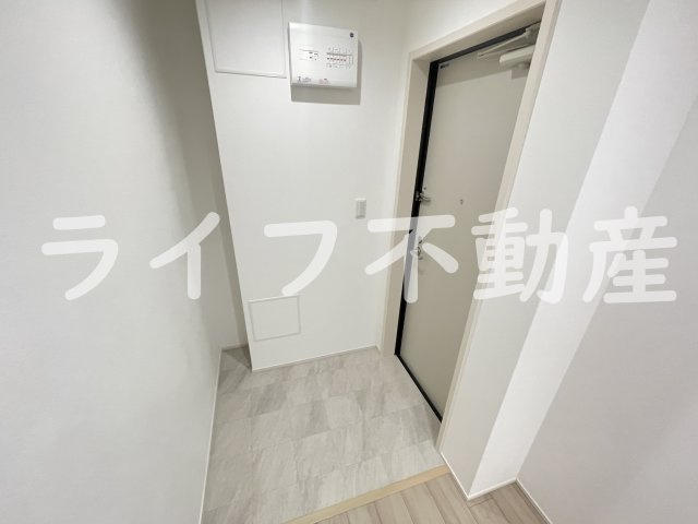 フジパレス長田ノースの玄関|シンプルで使いやすい玄関です