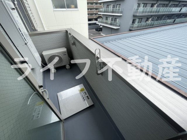 フジパレス長田ノースのバルコニー|バルコニー付きです