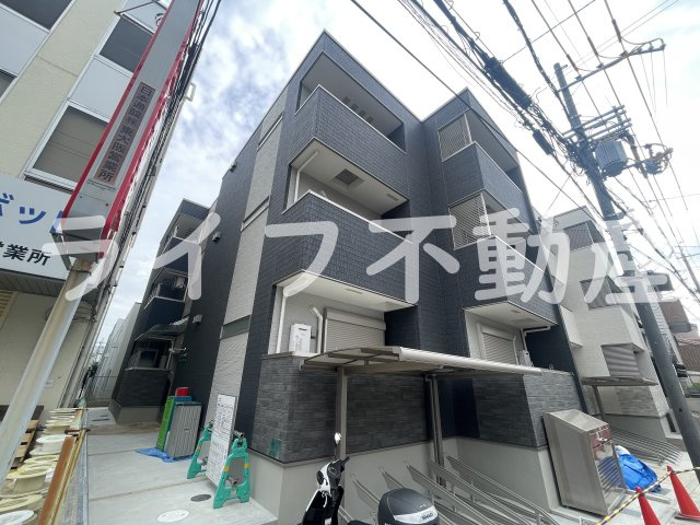 フジパレス長田ノースの外観|おしゃれな外観です