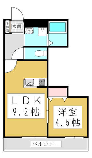 【間取り】 | Mark Duo芝西
