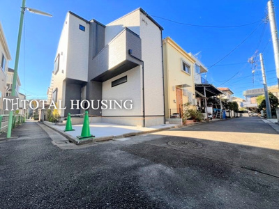 【前面道路含む現地写真】 | －独占公開－練馬区大泉町1丁目　新築戸建　全1棟