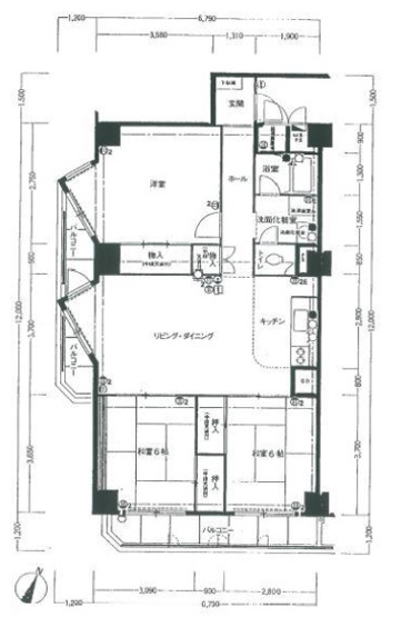 【間取り】 | ルモン舞子　収益