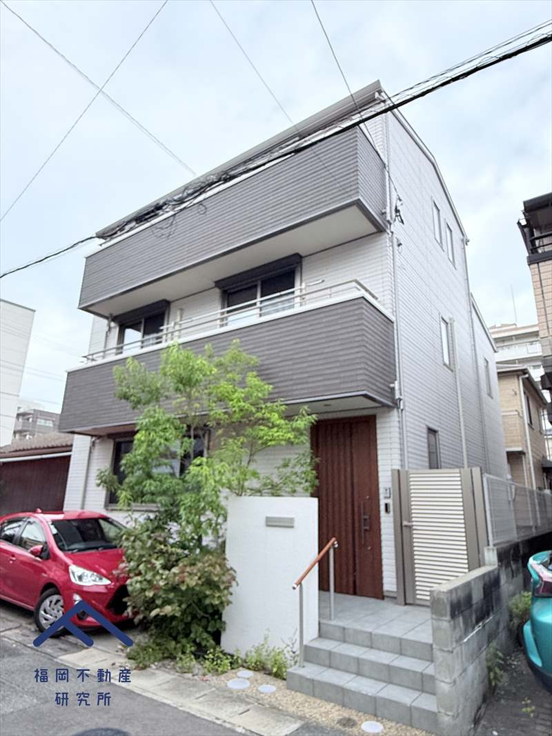 中央区地行３丁目　戸建ての外観