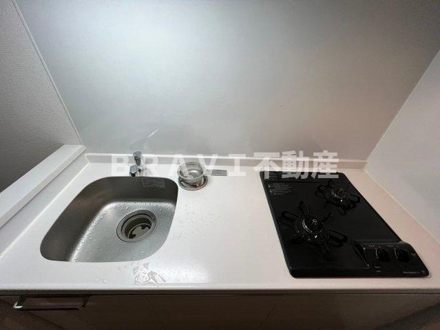 RISING Maison 本町橋（ライジングメゾンホンマチバシ）　BRAVI不動産のキッチン|【RISING Maison本町橋】使いやすいキッチンです