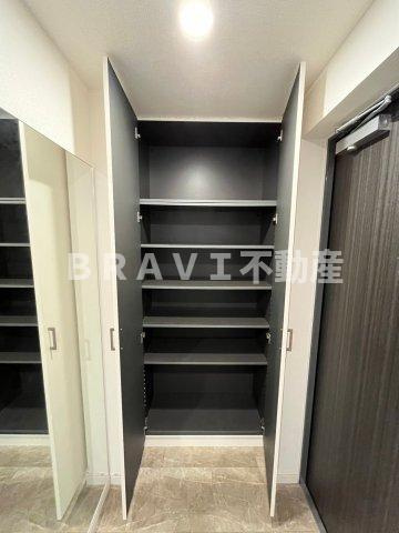 RISING Maison 本町橋（ライジングメゾンホンマチバシ）　BRAVI不動産の玄関|【RISING Maison本町橋】明るい玄関です