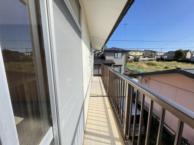 八戸市白銀台6丁目のバルコニー