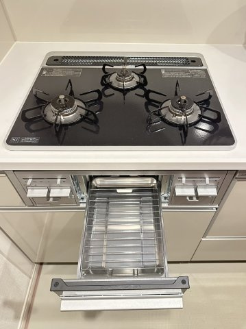 【マンション】レーベン藤枝PRIOR　5階のキッチン|グリルは一度も使用しておりません^^