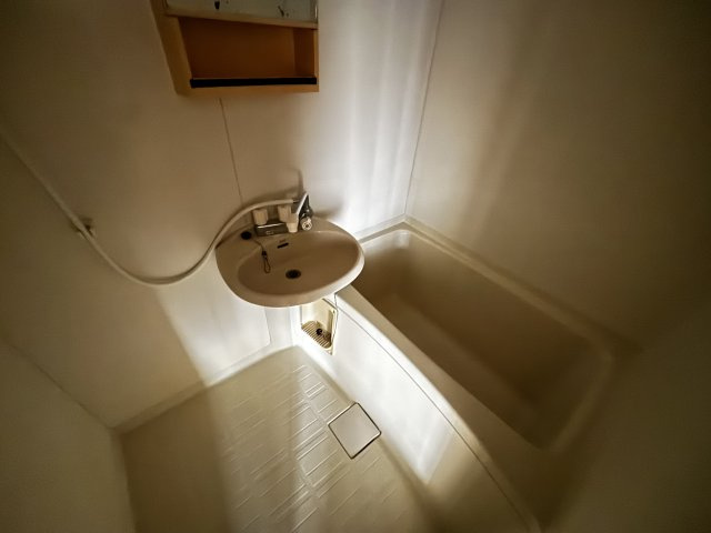 大野ハイツの浴室