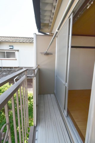 フォーブルハウス塚本のバルコニー