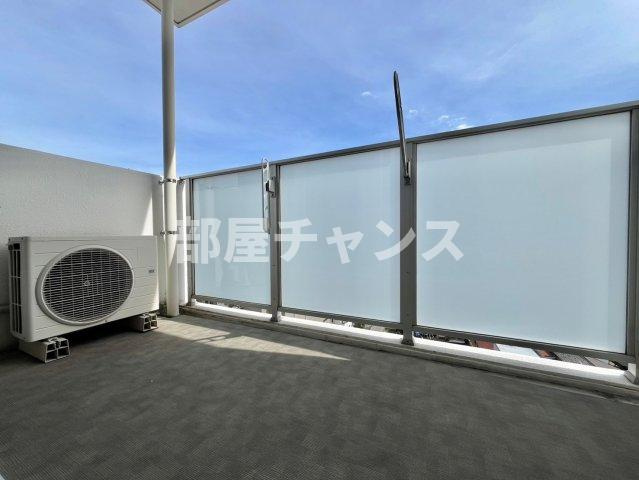 グランデ浅間町のバルコニー