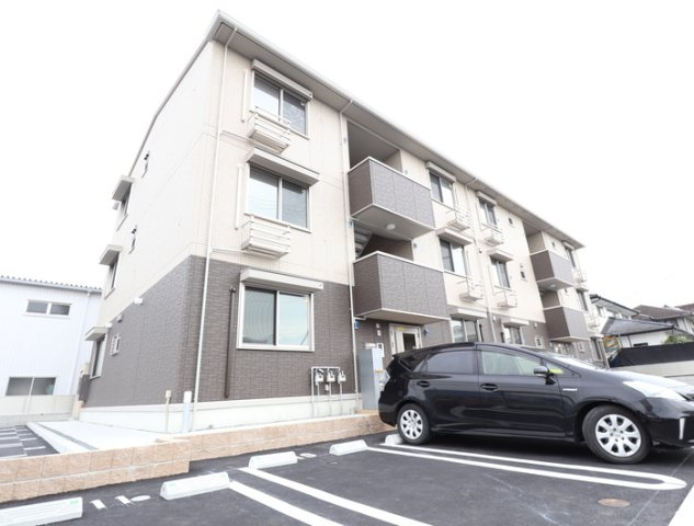 熊本市南区江越２丁目のアパートの外観