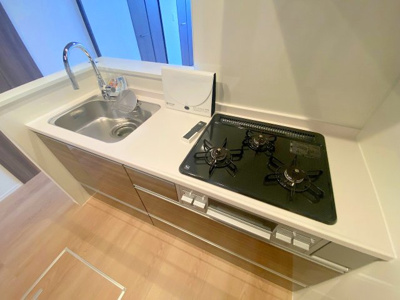 【設備】 | ビーエムケイ | コンロは3口あるので、御料理が快適に！