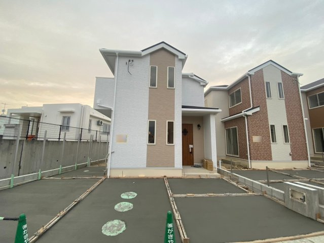 ハートフルタウン八重瀬町新城　F号棟の外観