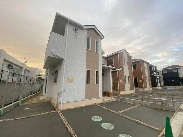 ハートフルタウン八重瀬町新城　F号棟の外観