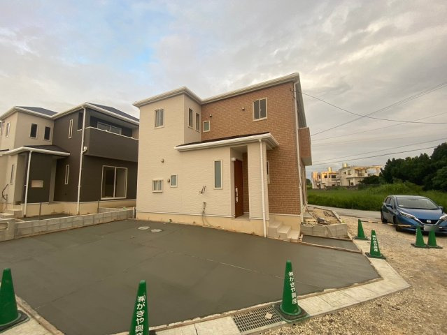 ハートフルタウン八重瀬町新城　J号棟の外観