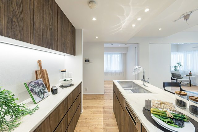 プラウド赤坂のキッチン