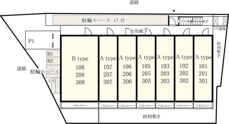 リブリ・ヴォルペ の区画図