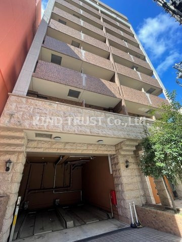 シャンティ千歳の外観|毎日通るエントランスはこのようになっています