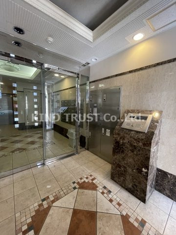 シャンティ千歳のエントランス|清潔なエントランスです