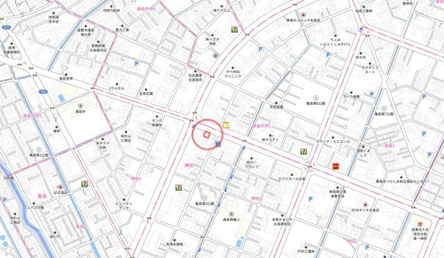 神田3丁目店舗事務所の地図