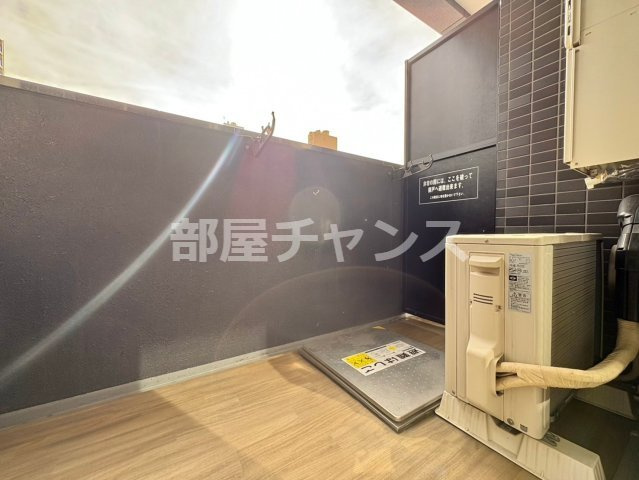 プレサンス桜通ベルノのバルコニー