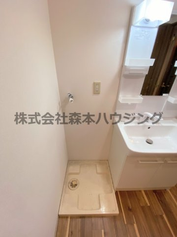 【設備】 | 　メゾンバニNo.1 | 室内洗濯機置き場です