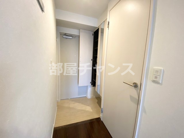 カスタリア新栄IIの玄関