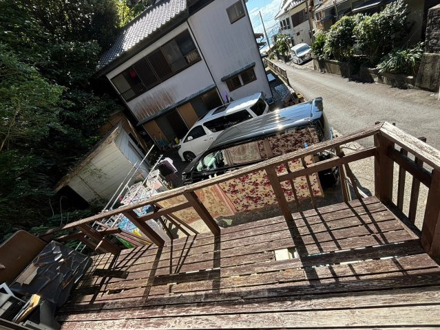 勝浦市吉尾　オール電化中古戸建のバルコニー