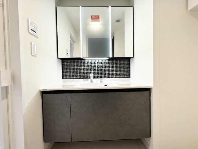 ワールドシティタワーズブリーズタワーの独立洗面台