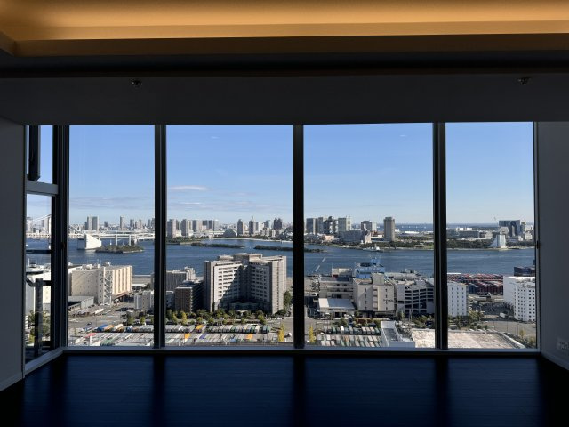 ワールドシティタワーズブリーズタワーの居間・リビング