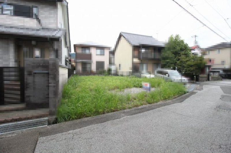 南久万　建築条件なし　売土地