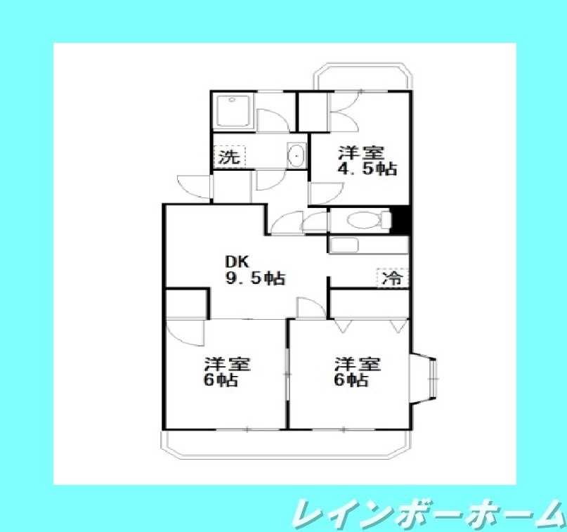 特典：仲介手数料が半額です!!の間取り