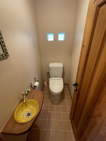 パンプキンハウスのトイレ