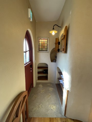 パンプキンハウスの玄関