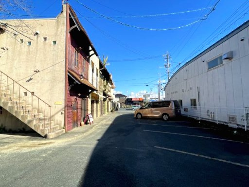 パンプキンハウスの駐車場