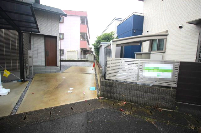 小山市東間々田2丁目|北西側との境界部分