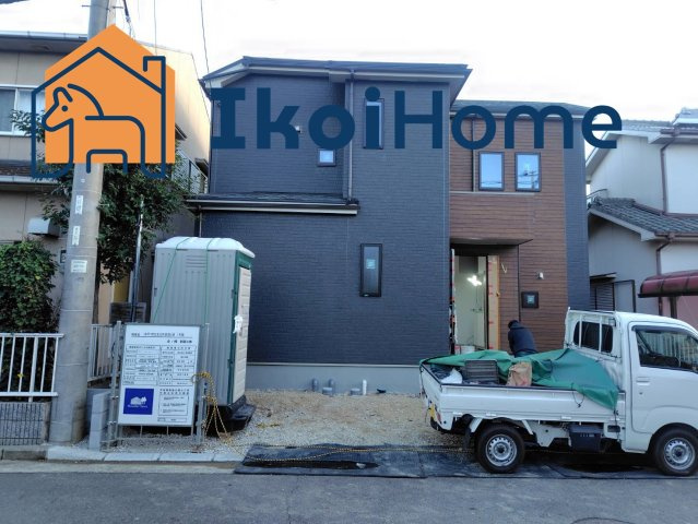 明石市魚住町西岡２期　新築一戸建の外観|山陽電鉄本線「東二見」駅まで徒歩10分の好立地！地震に強い家ただいま建築中です♪