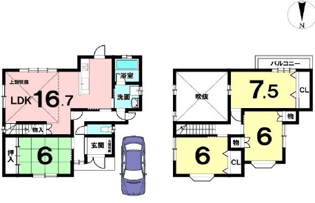 箕面市牧落１丁目　中古戸建