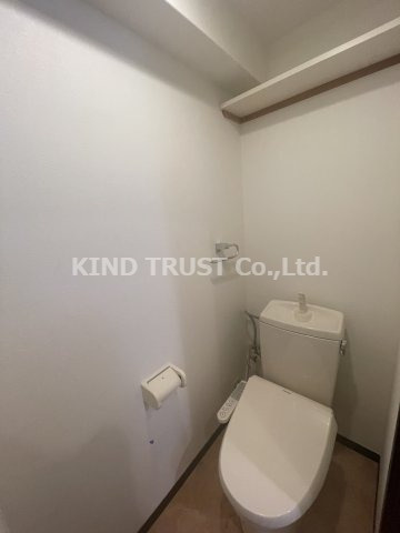 アーバネックス梅田東のトイレ|落ち着いた色調のトイレです