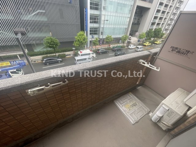 アーバネックス梅田東のバルコニー|広々としたバルコニーです